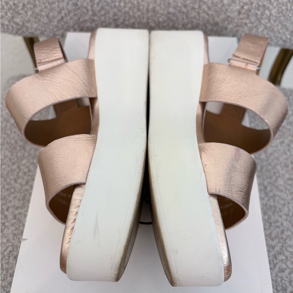 Steve Madden Rachel Rose Gold Platform Sandals - Picture 6 of 6